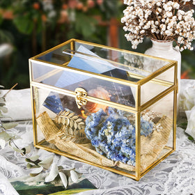 Okllen baby shower display box complements decor while guarding heartfelt notes.