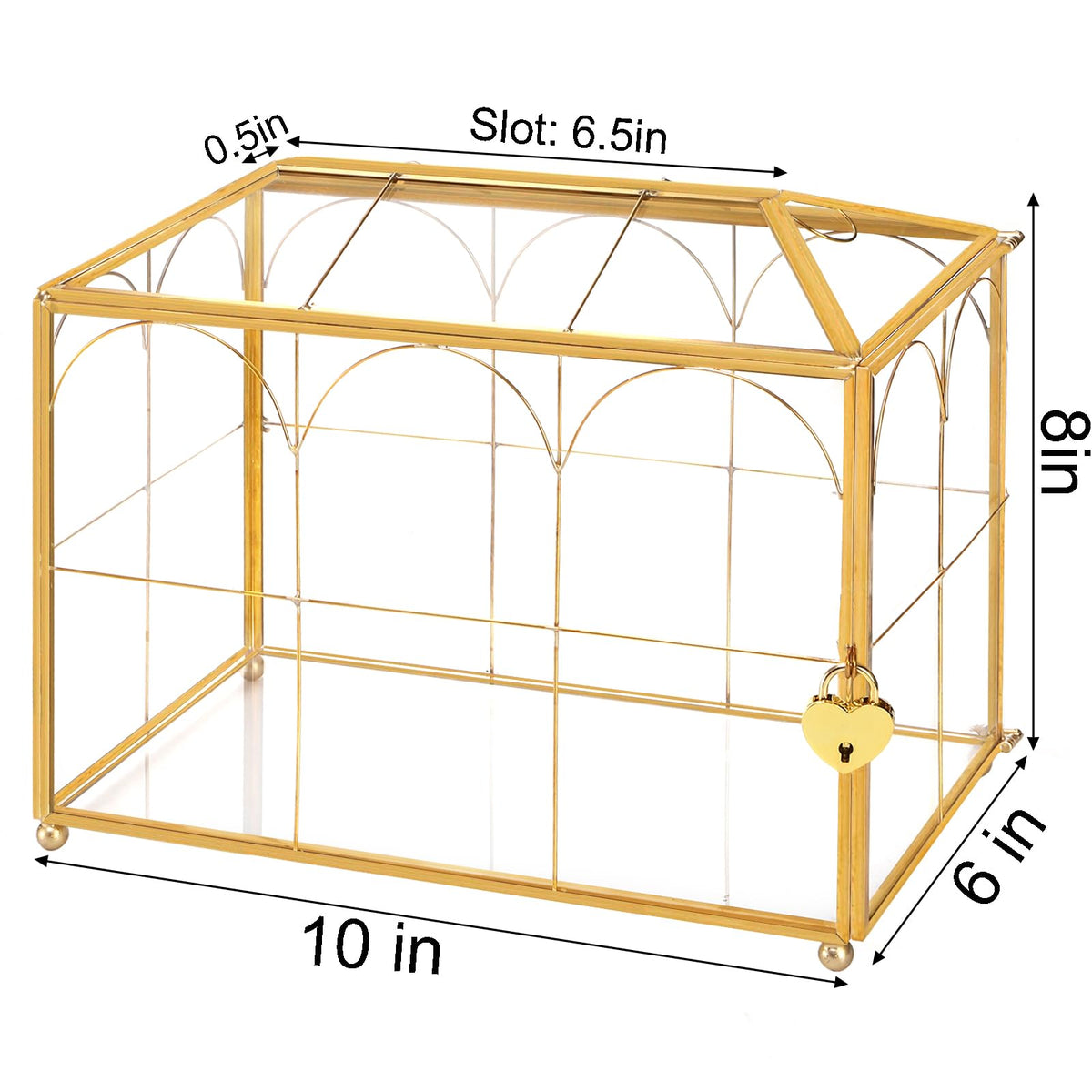 Okllen gold brass side frame detail highlighting luxurious wedding decor