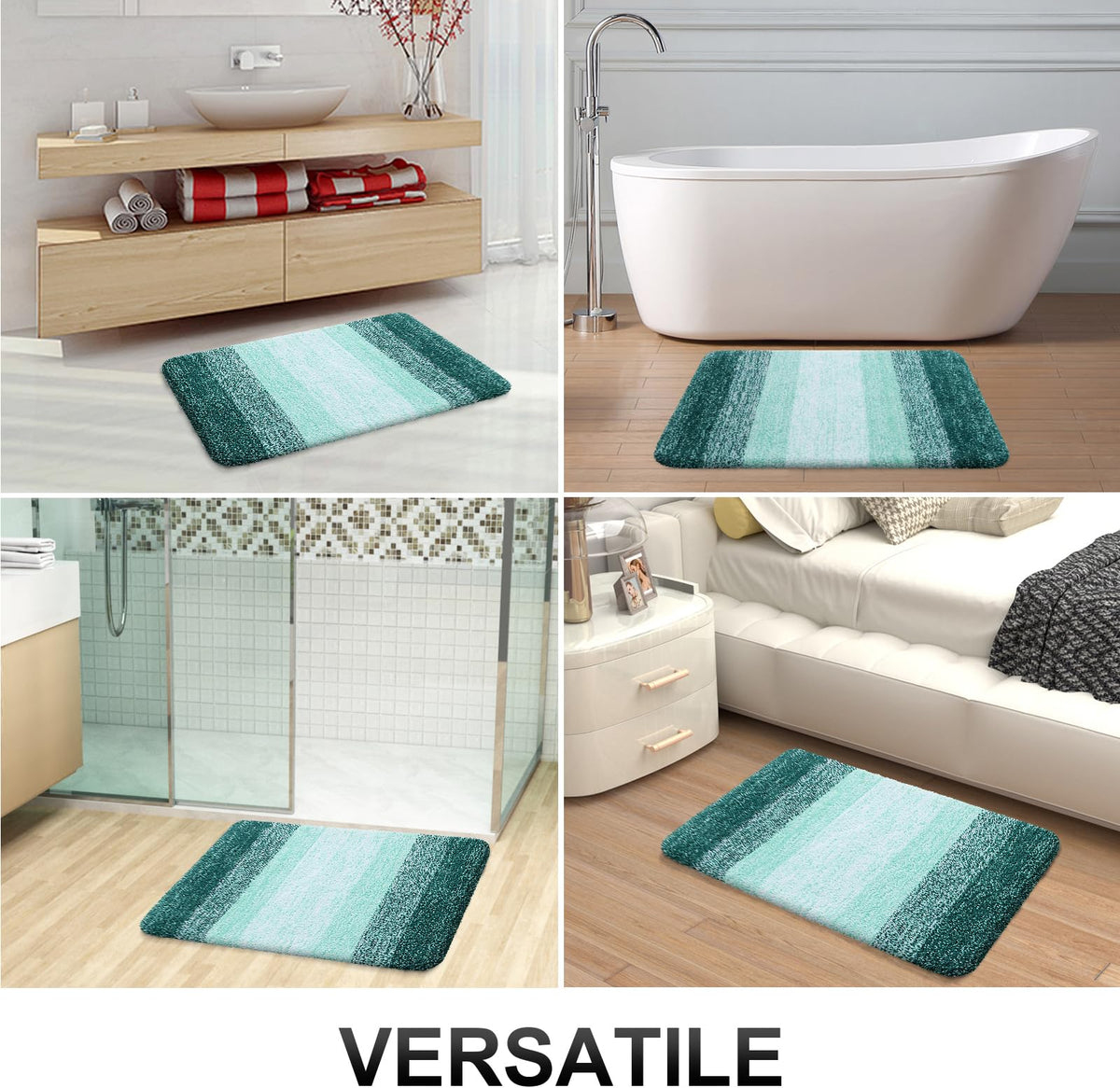 OLANLY durable design endures repeated washing while maintaining texture and color
