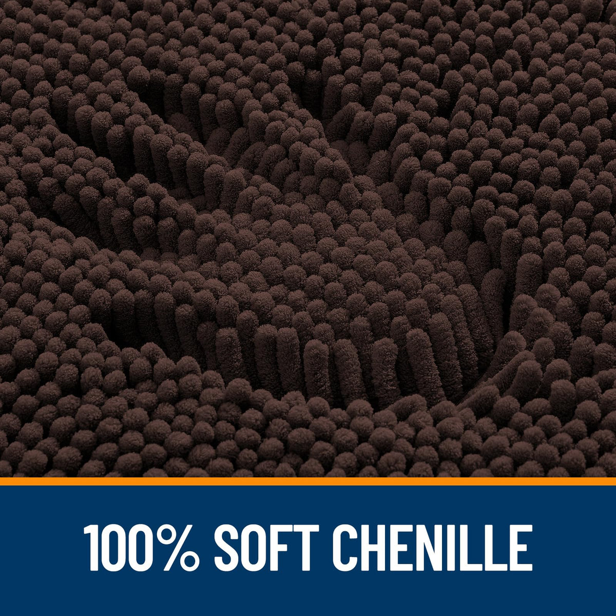 OLANLY bath rug dries quickly due to premium microfiber fibers.