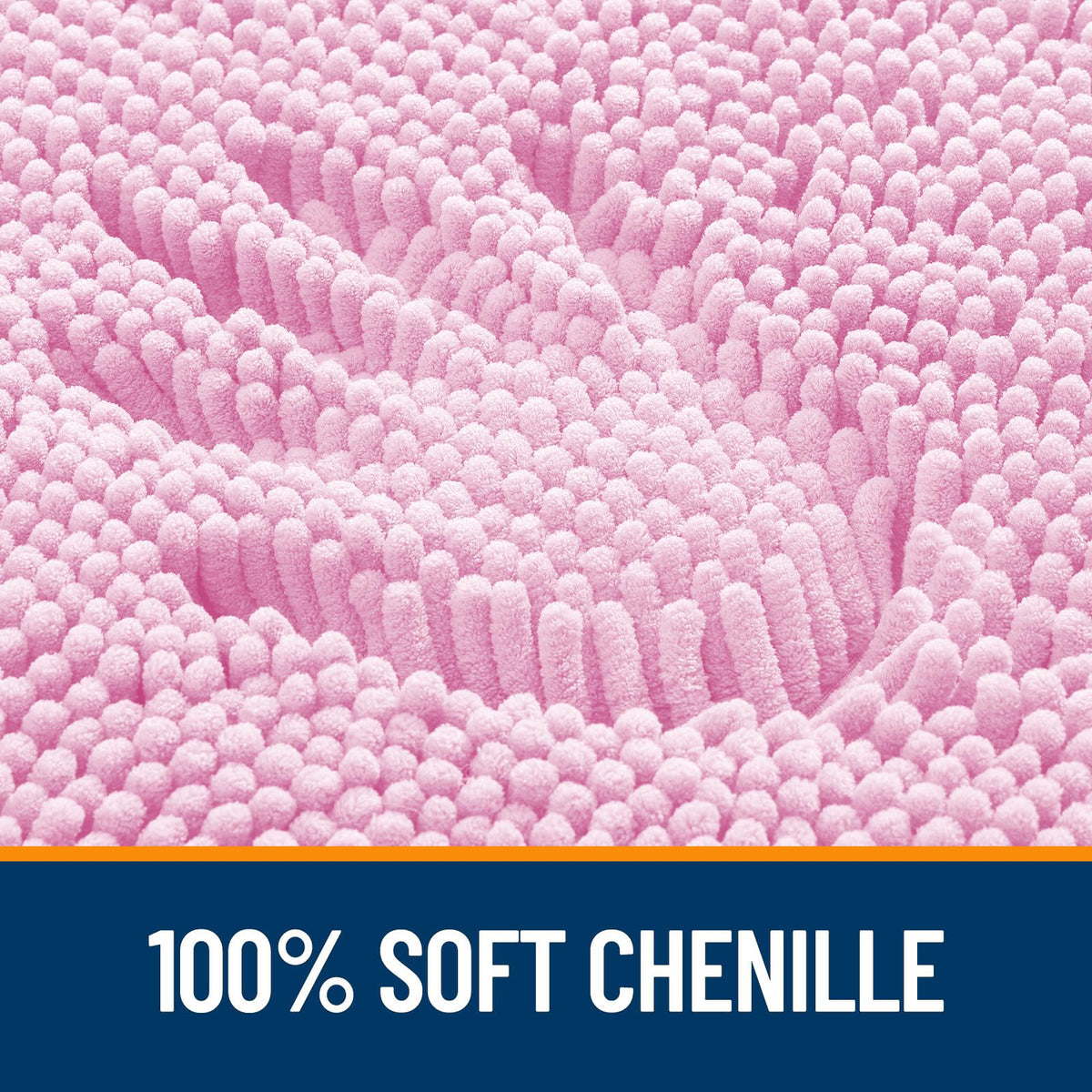 OLANLY bath rug fast-drying fabric keeps floors ready for use