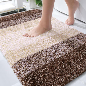 OLANLY bath rug mat 30x20 adds warmth and softness to your bathroom floor
