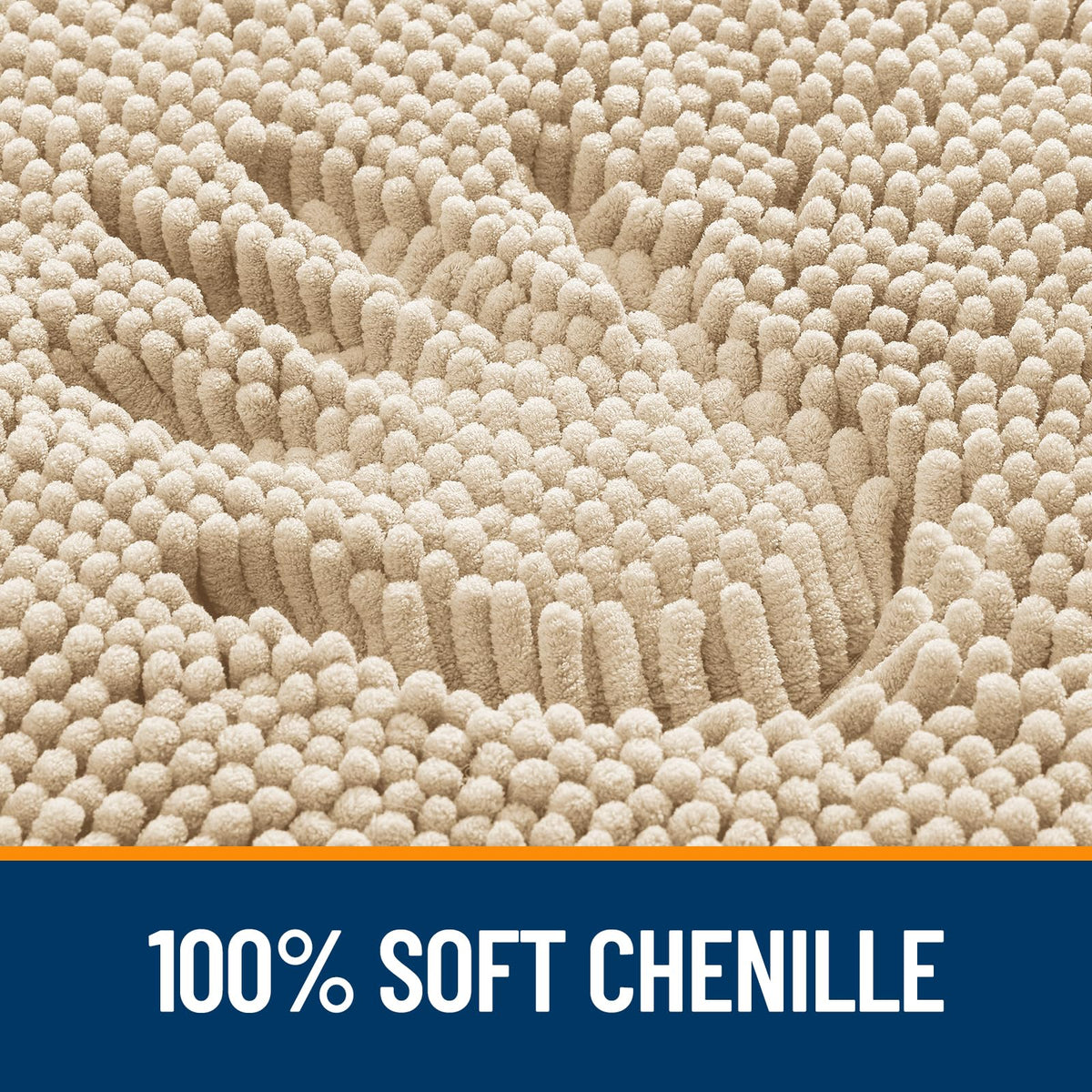 OLANLY bath rug featuring quick-dry-microfiber for fast drying