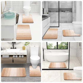OLANLY versatile 2-piece set fits sinks, showers, and tub areas.