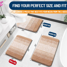 OLANLY ultra-absorbent microfiber keeps floors dry after showers.