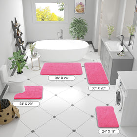 OLANLY rug available in multiple colors to match decor.