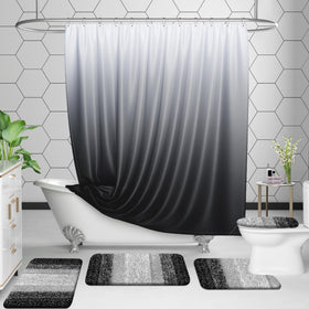 OLANLY non-slip bottom helps keep the contour rug in place
