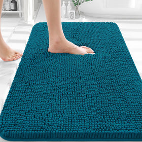 OLANLY bathroom rug 30x20 soft-chenille for cozy feet and warmth