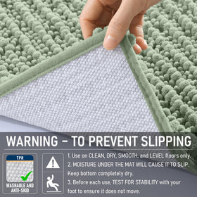 OLANLY quick-dry mat helps keep bathroom floors tidy