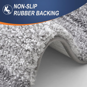 OLANLY rug ready for machine wash, showcasing easy care.