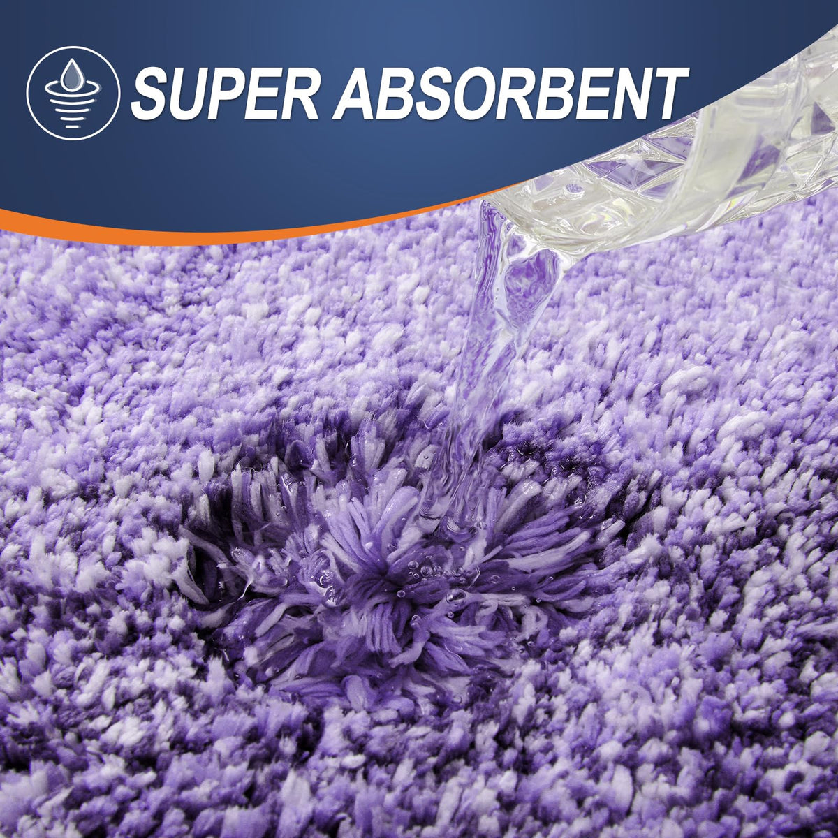 OLANLY 30x20 machine-washable mat simplifies care and maintains color and texture