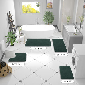 OLANLY bathroom setup demonstrates versatile cozy comfort in multiple spaces