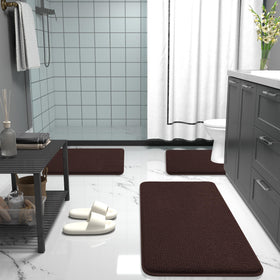 OLANLY versatile bath mat for sink or shower adds comfort.