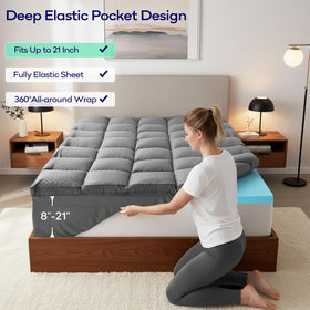 OLANLY cooling design promotes all-night comfort.