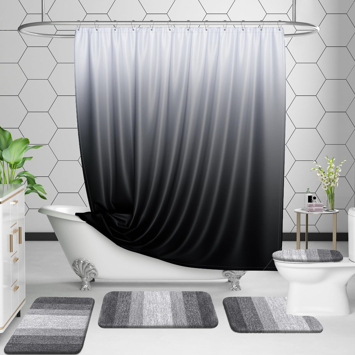 OLANLY TP rubber backing offers durable support and secure placement.