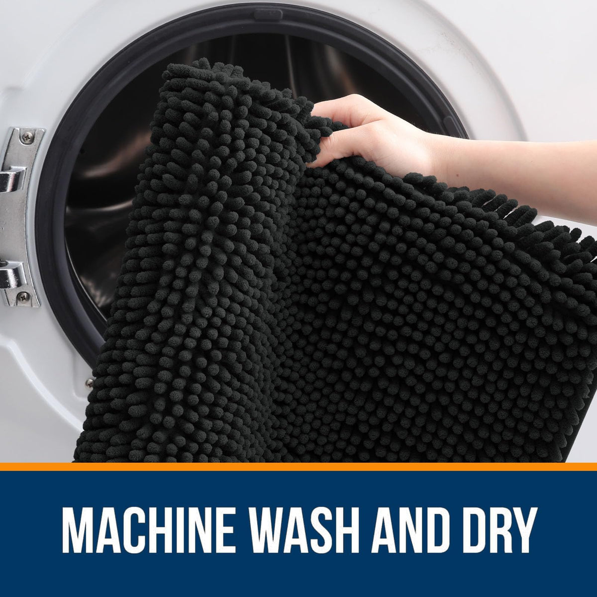 OLANLY bathroom mat dries quickly after showers for daily use