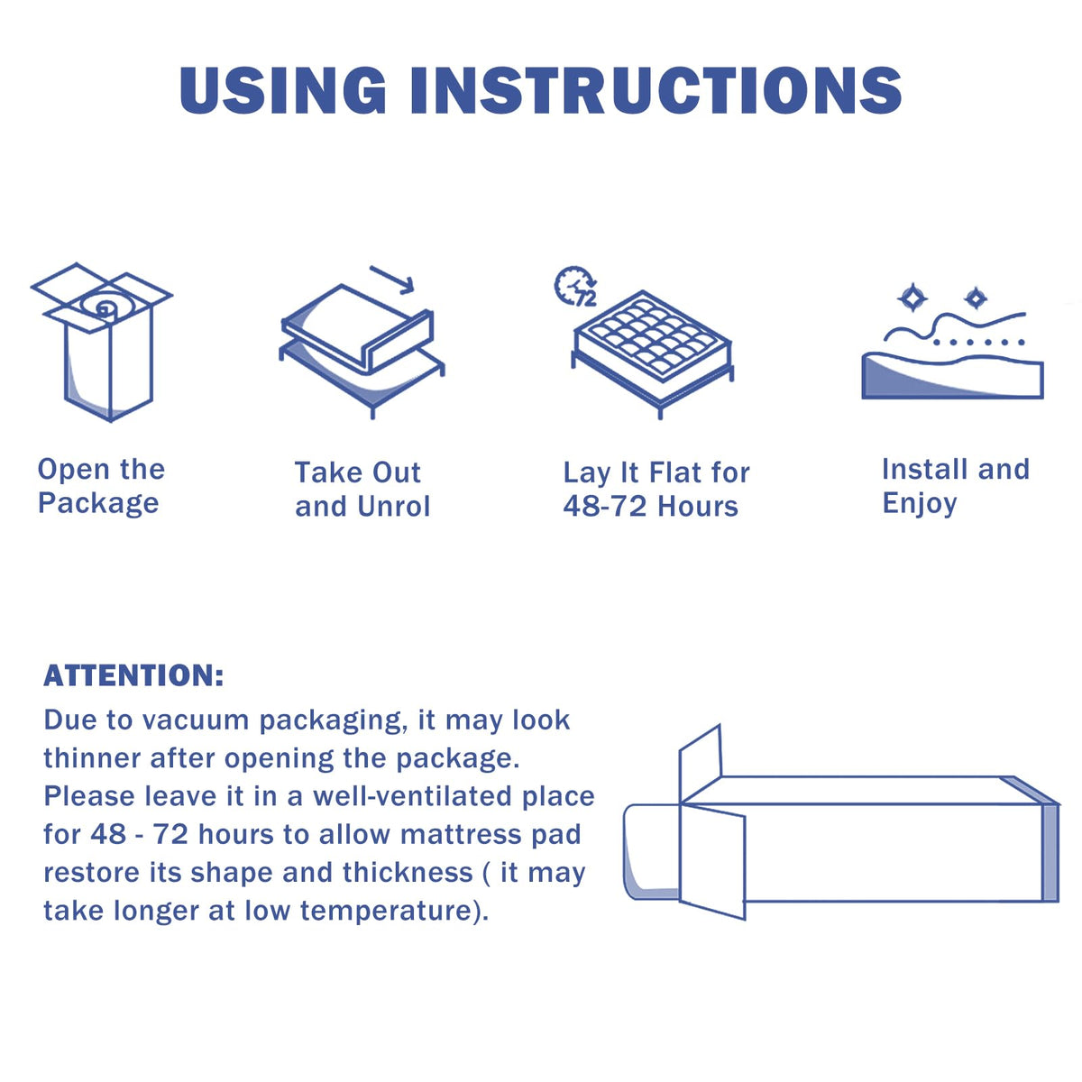 OLANLY mattress protector and topper combination offers versatile daily use.