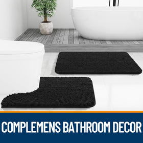 OLANLY pet-friendly bath rug adds comfort in shared spaces