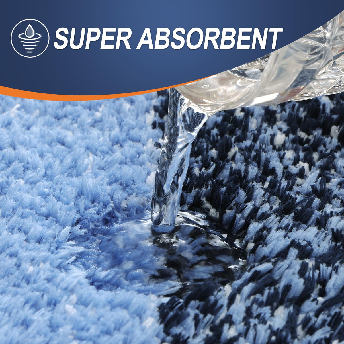 OLANLY TP rubber backing ensures durable, long-lasting mats.