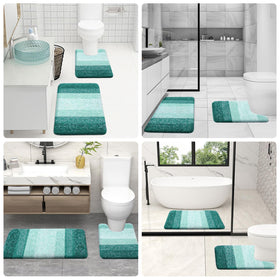 OLANLY versatile bathroom mat set fits many spaces and décor.