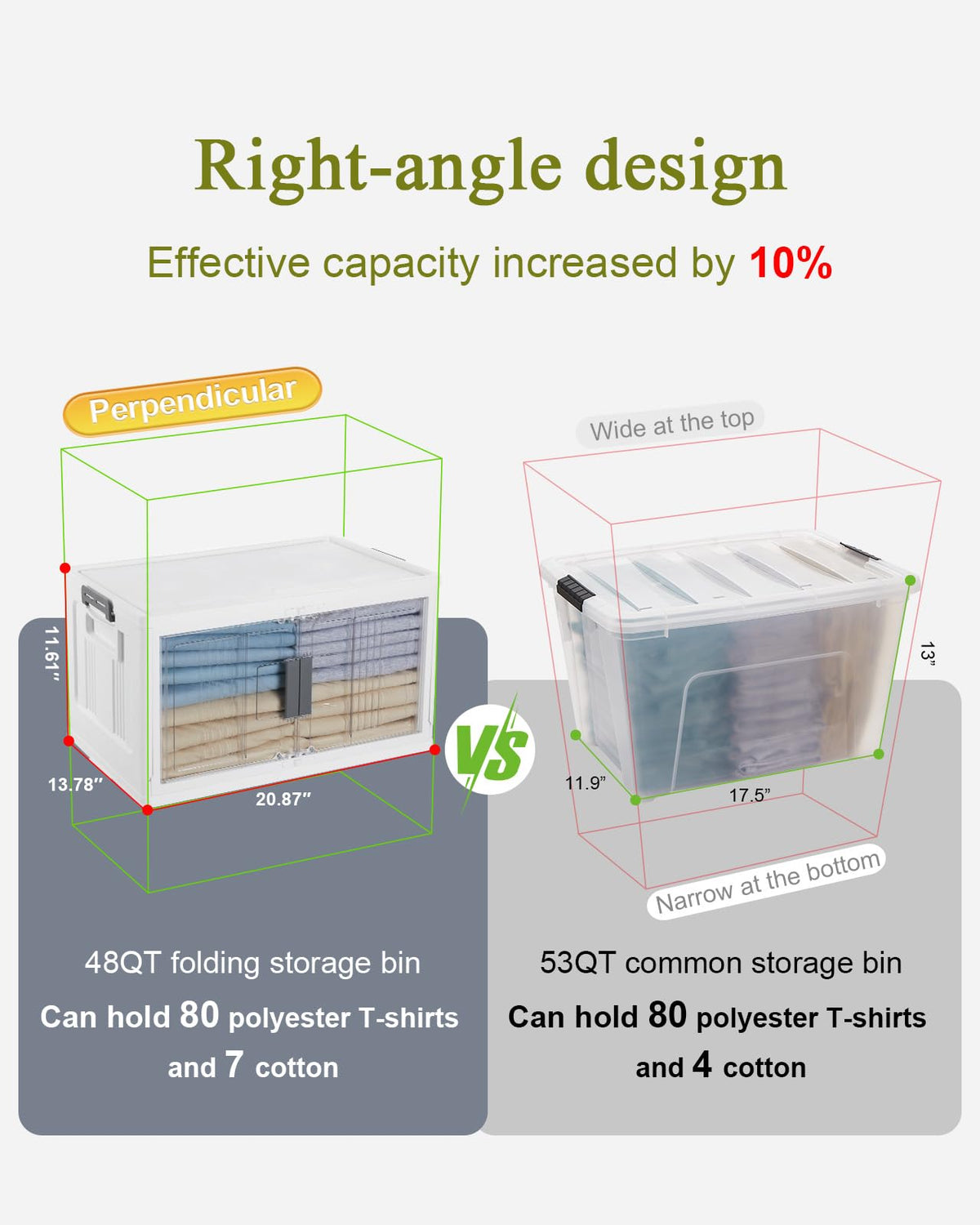 OlarHike stackable design with grooves enables secure stacking.