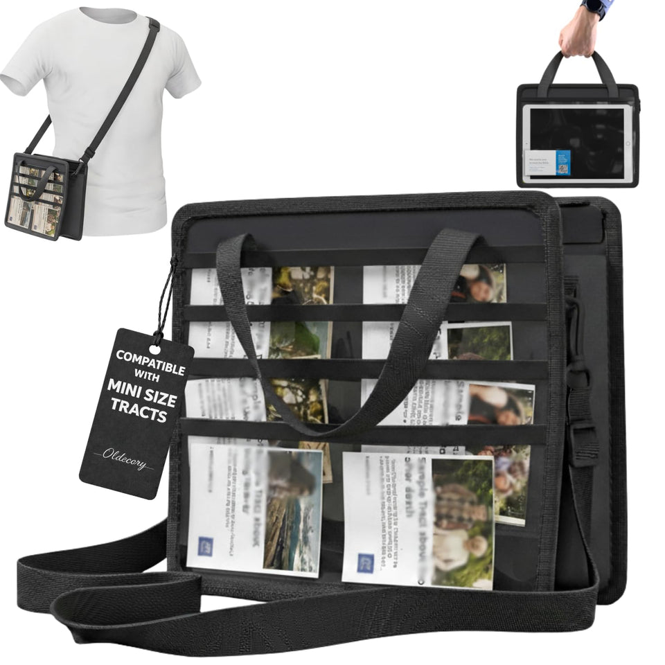 OLDECORY JW Magazine and Tract Holder durable materials close-up for long-lasting ministry use
