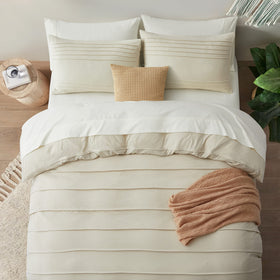 Oli Anderson beige pillowcases 20x26 inches pair designed for easy washing.