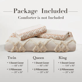 Oli Anderson 20x26 pillowcases complement the set with coordinated boho flair