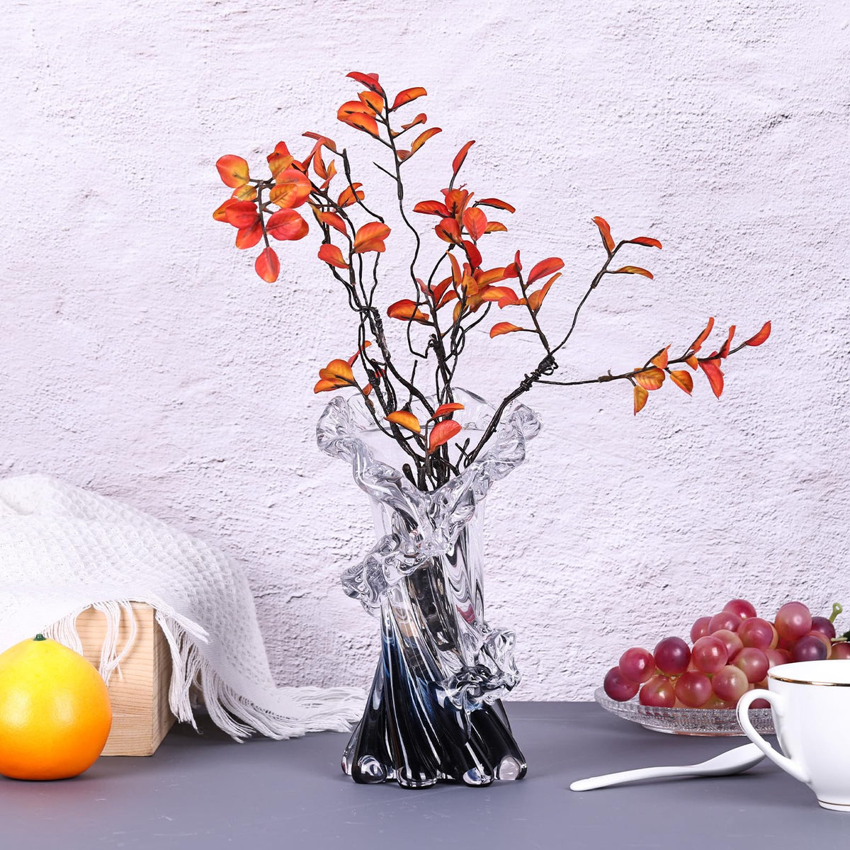 oliruim coastal home decor vase elevates entryways and shelves