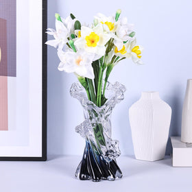 oliruim ocean-wave design vase for coastal mood