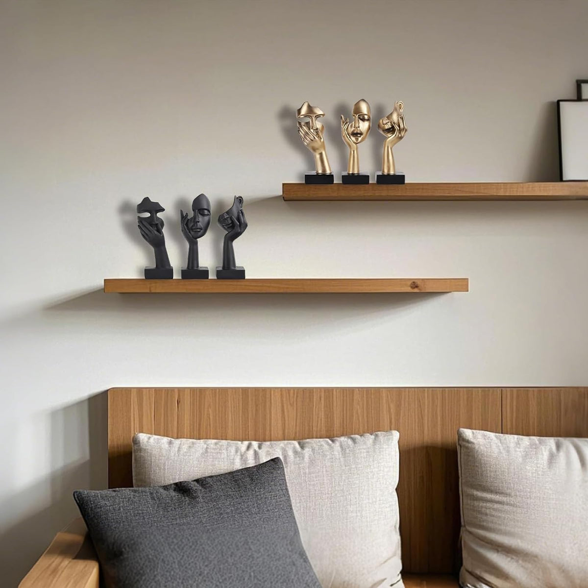 oliruim compact art statues highlight texture and lines