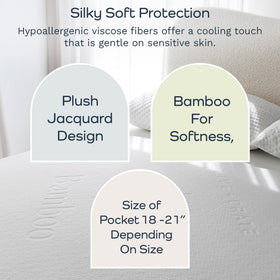 Olive + Crate hypoallergenic barrier reduces dust and pollen exposure