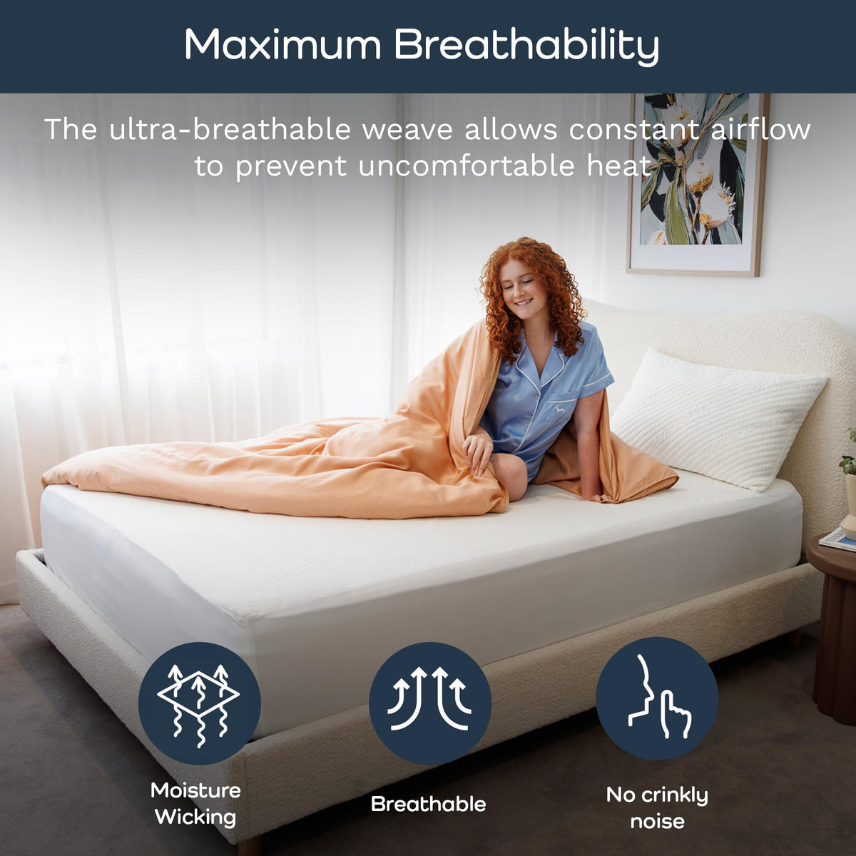 Olive + Crate noiseless design ensures quiet sleep during movement