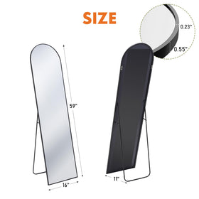 OLIXIS Side view emphasizing the slim aluminum frame and depth.