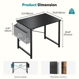 OLIXIS computer desk offering versatile use as office, gaming, or study table