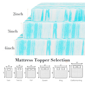 OLIXIS ergonomic pressure support adapts to your shape for calmer sleep.