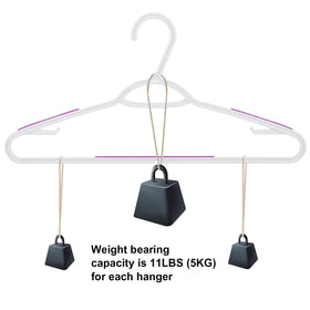 Ollieroo lightweight plastic construction keeps closet clutter minimal