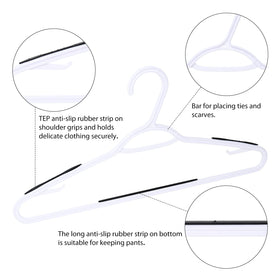 Ollieroo non-slip shoulders and pant bar secure delicate fabrics.