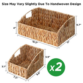 Ollieroo three-pack baskets in two sizes fit many spaces