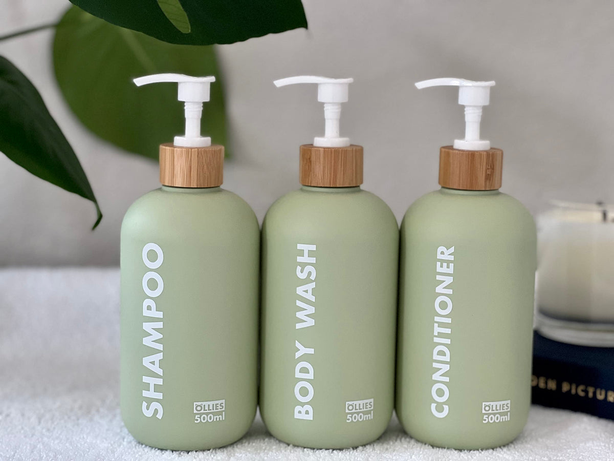 OLLIES three-piece set blends modern style with practical storage.