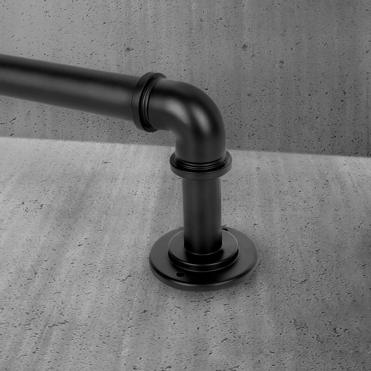 OLV curtain rod durable construction supports long-term use.