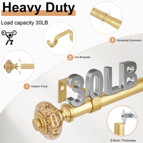 OLV heavy-duty carbon steel rod for daily use and stability.