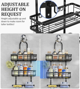 OMAIRA scrub and soap holder keeps scrubs organized and dry.