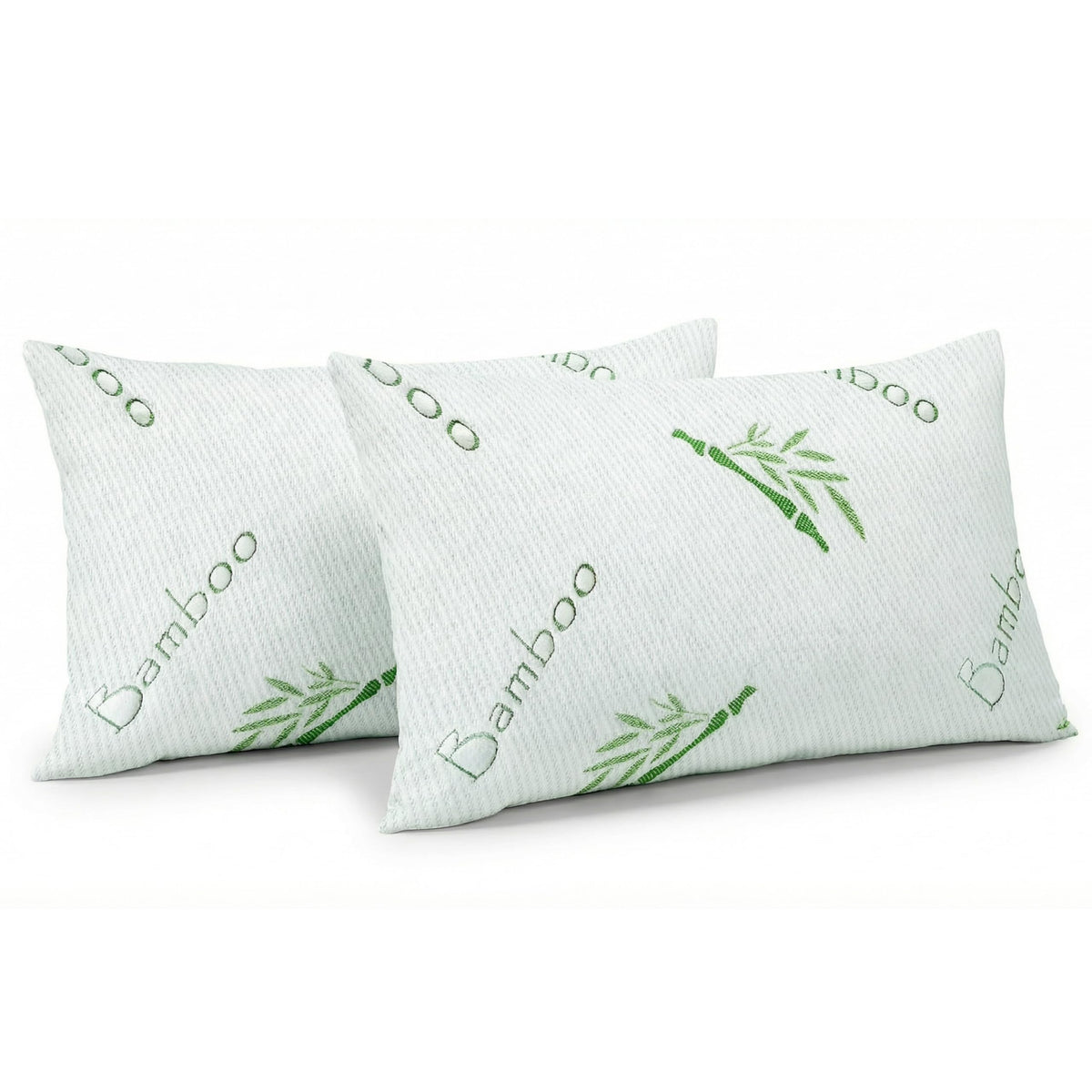OMEO generous standard size pillow fits large beds for comfort