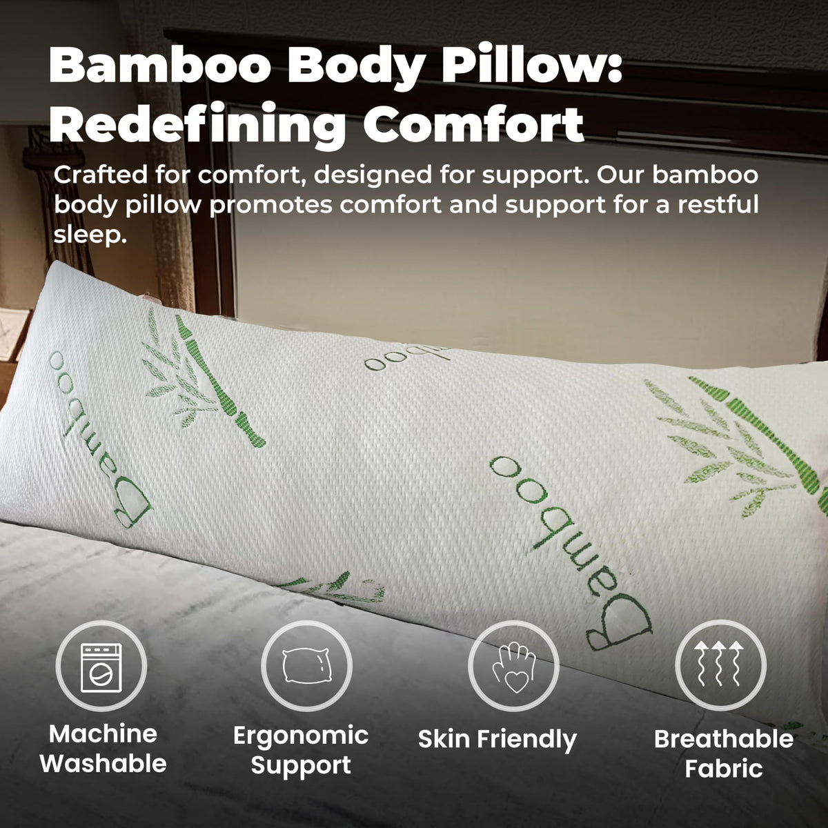 OMEO memory foam core detail highlighting contour support for spinal alignment