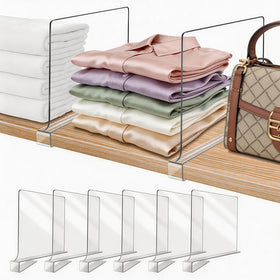 OMGelic shelf dividers fitting shelves up to zero-point-eight inch thick