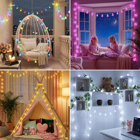 OMIKA RGB colors and warm white enable customizable lighting schemes