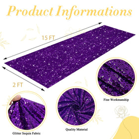 OMKSIH packaged aisle runner with attached tapes for secure setup