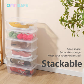Omnisafe nestable shoebox saves space when not in use