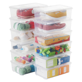 Omnisafe stackable shoebox with transparent lid for easy shoe storage and quick visibility